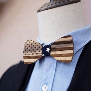 Men's Wooden Bow Tie